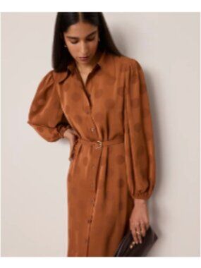 Belted Midi Shirtdress